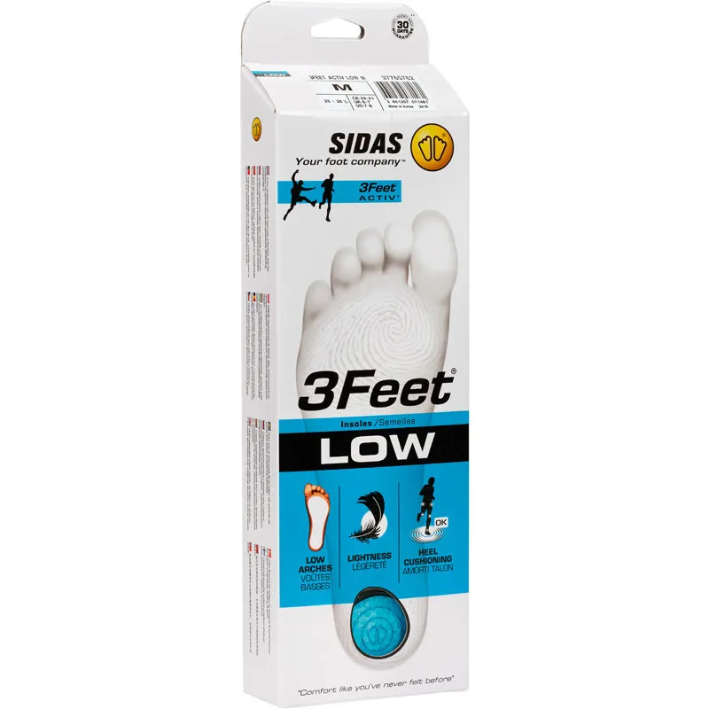 Sidas 3Feet Activ Low Insoles-3